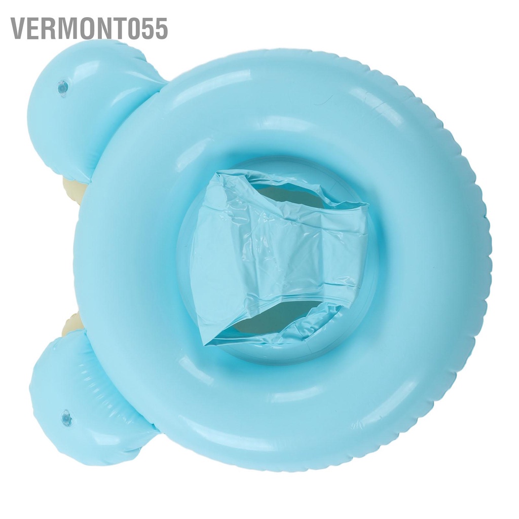 Vermont055 Vòng Bơi Trẻ Em Bể Bơm Hơi Ống Phao PVC Thân Thiện Với Môi Trường Dễ Thương Có Tay Cầm