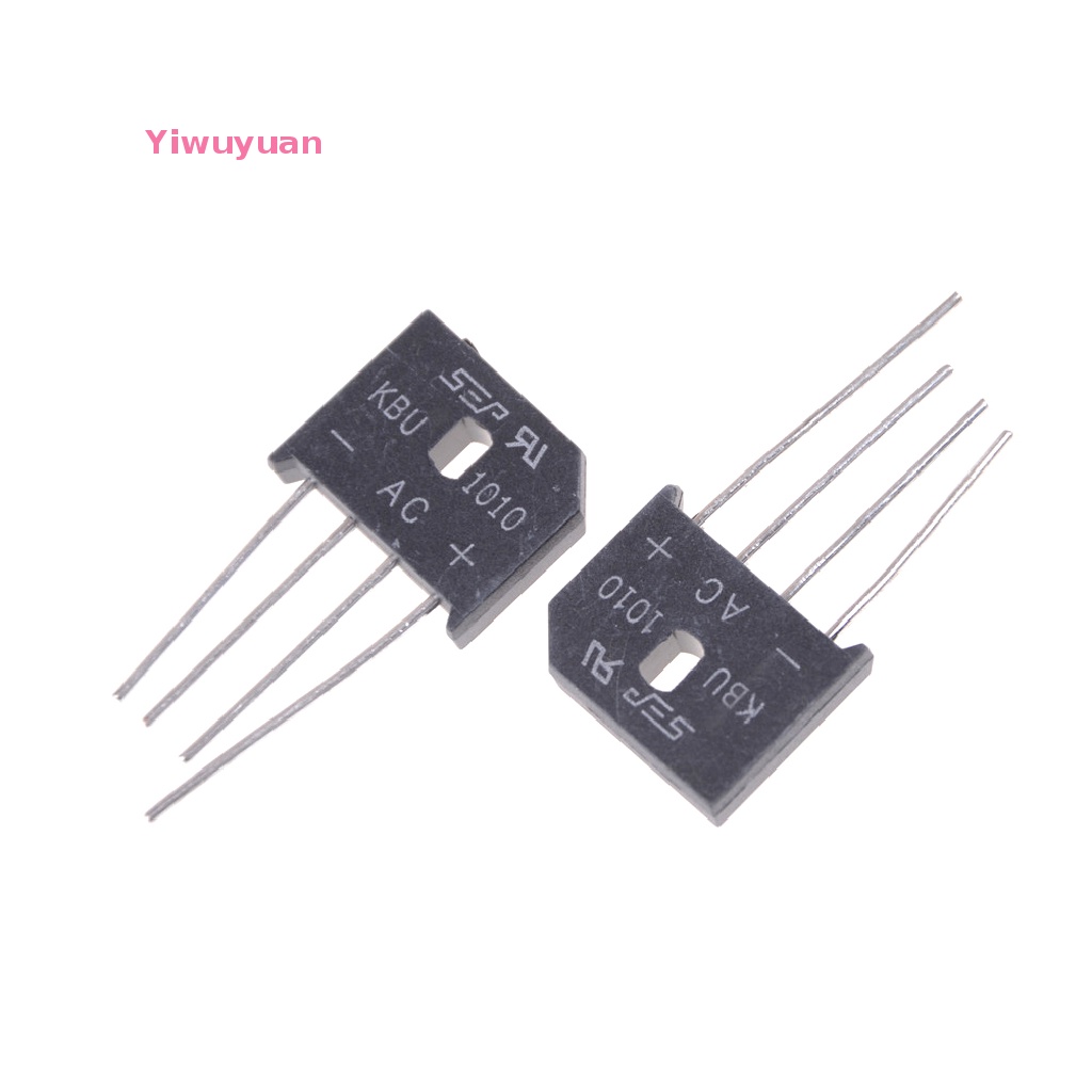 Bộ 2 Cầu Đơn Chỉnh Lưu KBU1010 10A 1000V