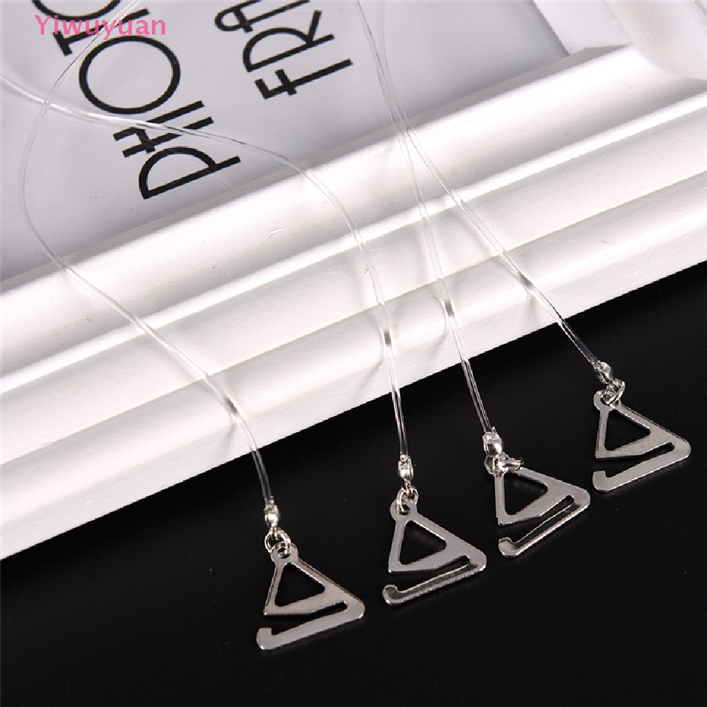 &lt; Yiwuyuan &gt; Phụ Kiện Dây Áo Ngực Vô Hình Trong Suốt Có Thể Điều Chỉnh Cho Nữ Mới