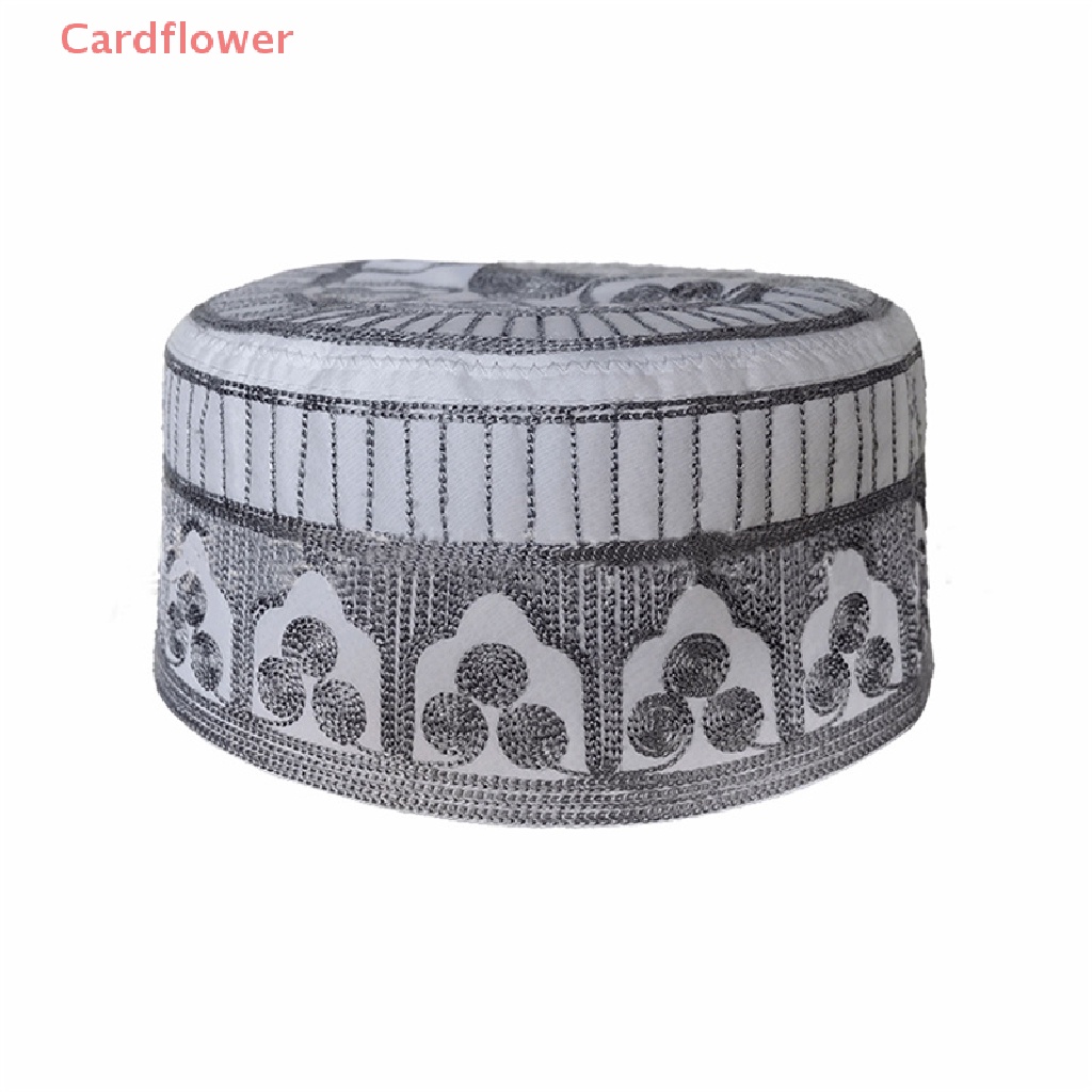 Mũ Cầu Nguyện Thêu Họa Tiết Phong Cách Hồi Giáo Cho Nam