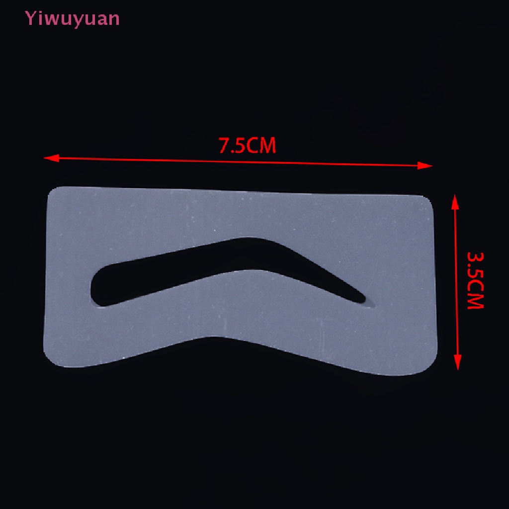 Bộ 10 Cặp Khuôn Hỗ Trợ Kẻ Lông Mày Tiện Dụng