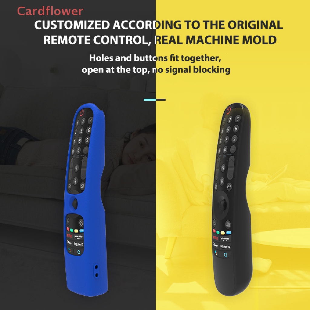 &lt;Cardflower&gt; Colorful Silicone Case Cover for LG MR21GA (MR21N, MR21GC) Remote Control Cover New