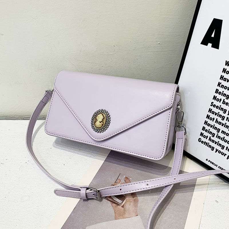 Túi Đeo Vai Hình Vuông Nhỏ Nhiều Màu Sắc Tùy Chọn Thời Trang Cho Nữ