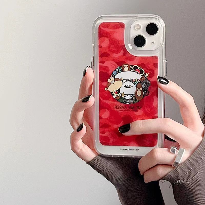 SAMSUNG BAPE Ốp Điện Thoại Chống Sốc Cho iphone 14 11 13 12 X XS Pro Max xr Mini xr S23 S22 ultra plus