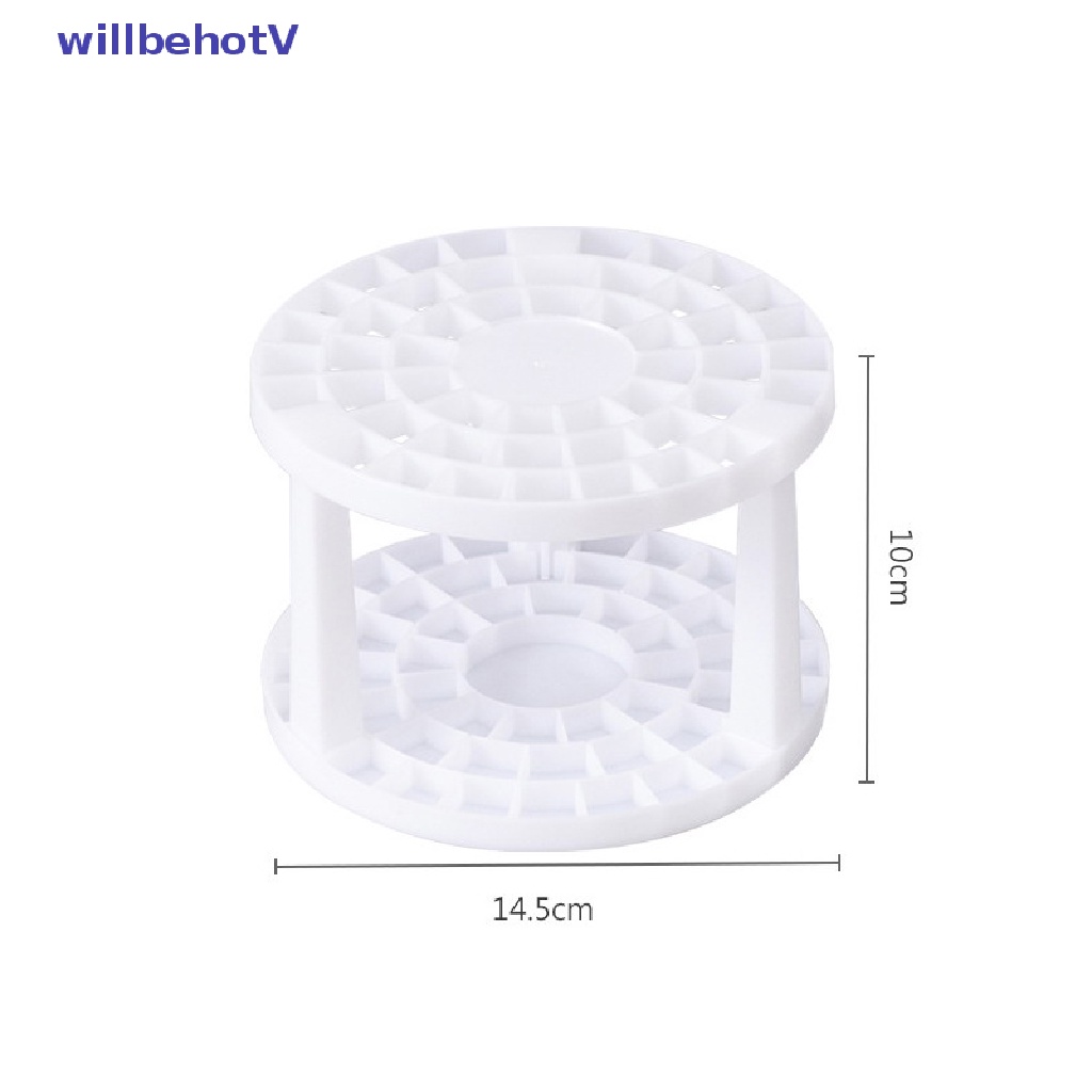 Giá Đỡ Cọ Trang Điểm Khô Thoáng Tiện Dụng