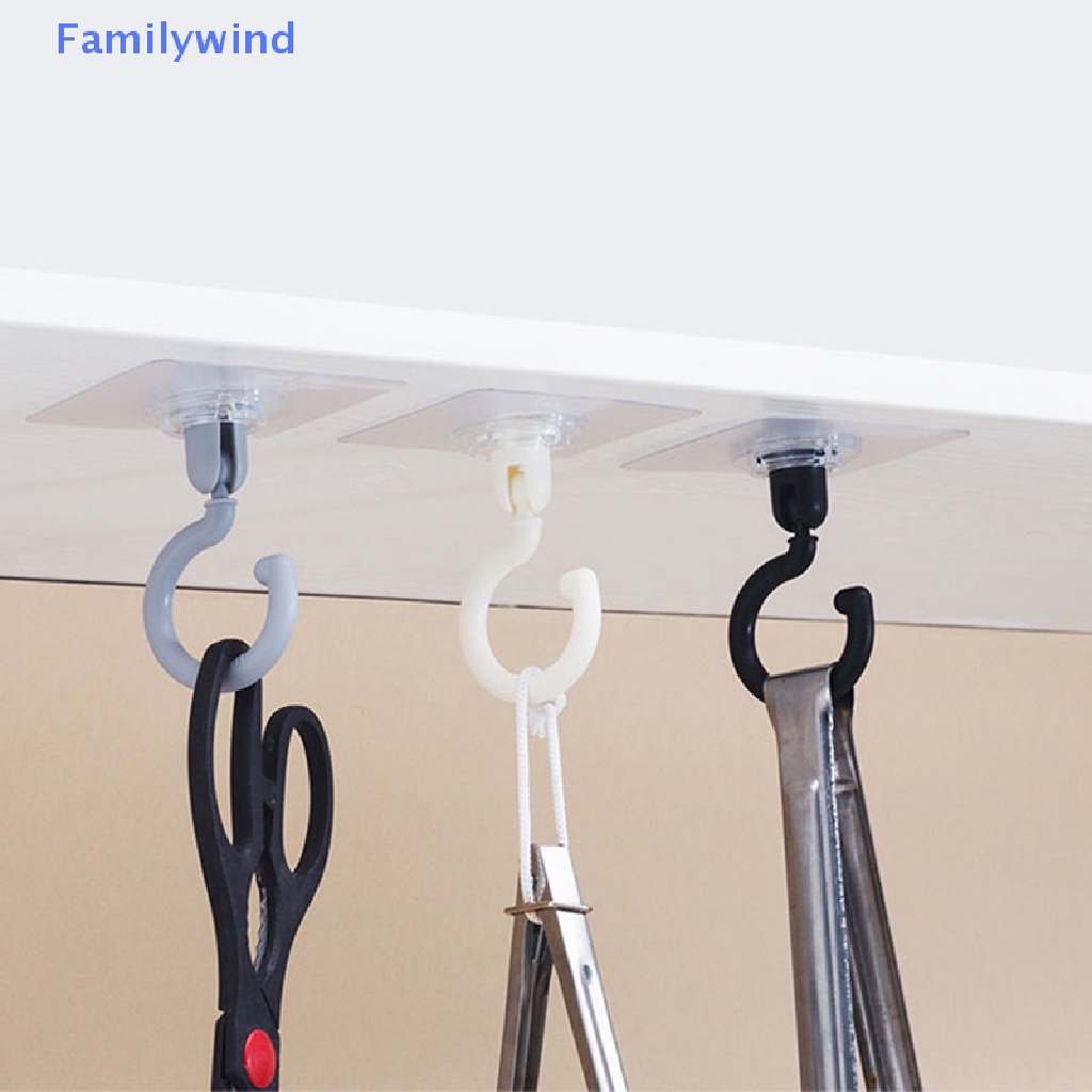 Móc Treo Đồ Dán Tường Đa Năng Cho Nhà Bếp / Phòng Tắm