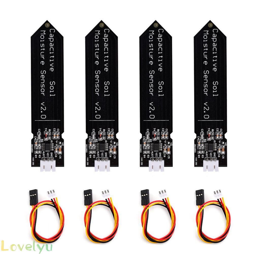 ⭐2023 ⭐DC 5V 4 CH DIY Automatic Watering Device Relay Module + Soil humidity For Garden
