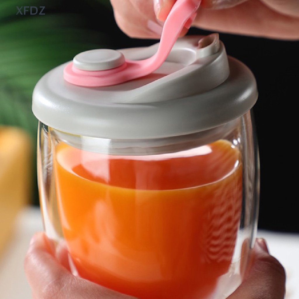 Cốc Uống Cà Phê Bằng Silica Gel Hai Lớp Cách Nhiệt 350Ml
