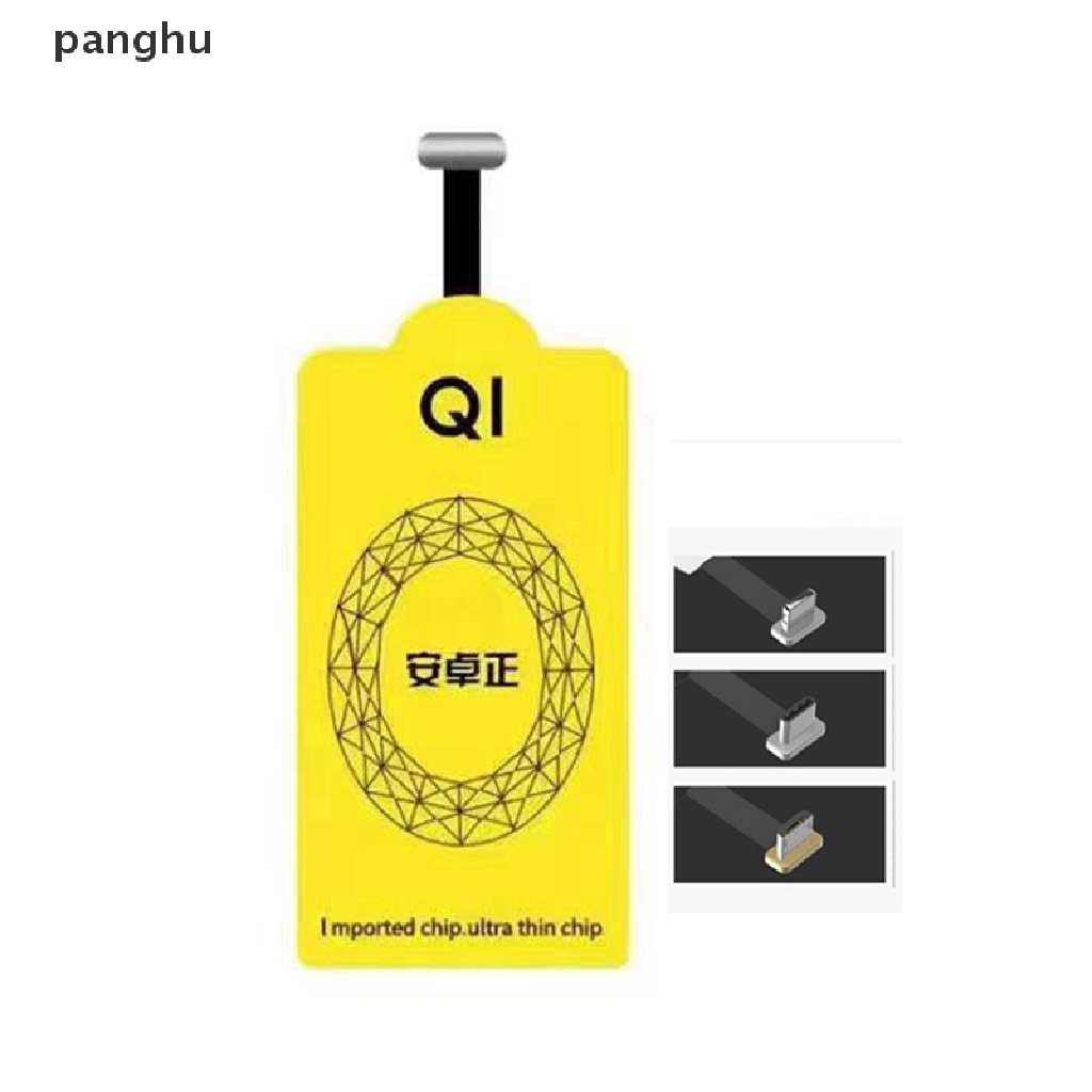 1 Bộ Chuyển Đổi Sạc Không Dây Type C Micro Usb Chất Lượng Cao