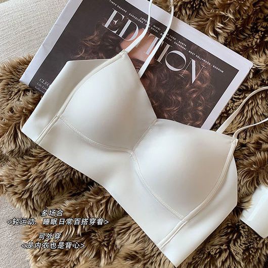 Áo Lót Thể Thao Nâng Ngực Không Đường May Không Gọng Thép Cho Nữ