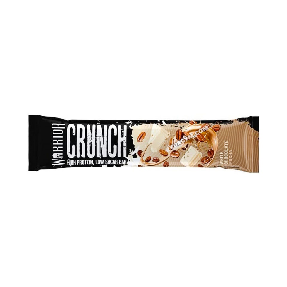 Bánh Warrior Crunch Protein Bar - Bổ sung Protein và thay thế bữa ăn hiệu quả - Chính Hãng
