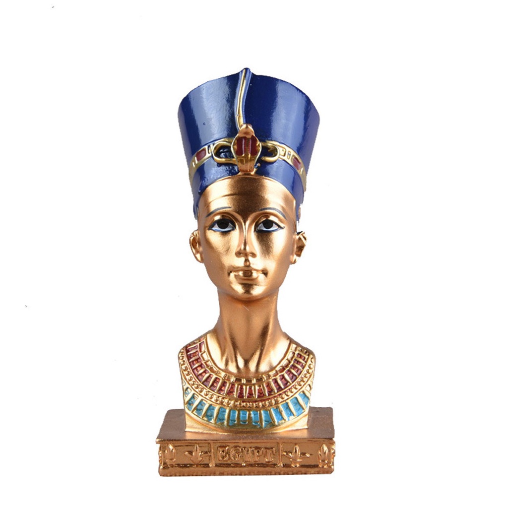 Thời Trang Đồ trang trí Tượng Pharaoh Ai Cập Cổ Đại 4.5 Inch Bằng Nhựa Resin Trang Trí Nhà Cửa / Văn Phòng