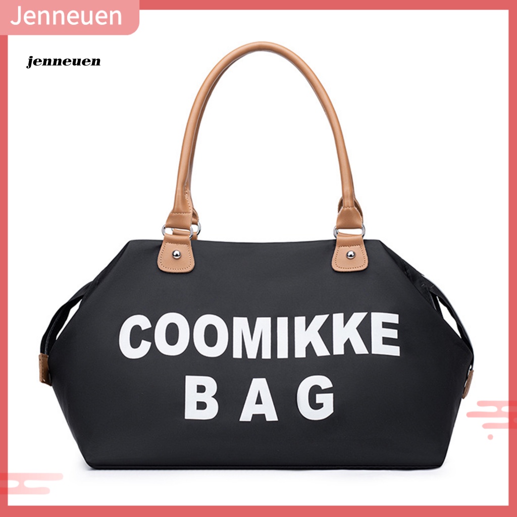 Túi Tote Đựng Tã Lót Sức Chứa Lớn Có Khóa Kéo Chống Thấm Nước Cho Mẹ Bỉm Sữa