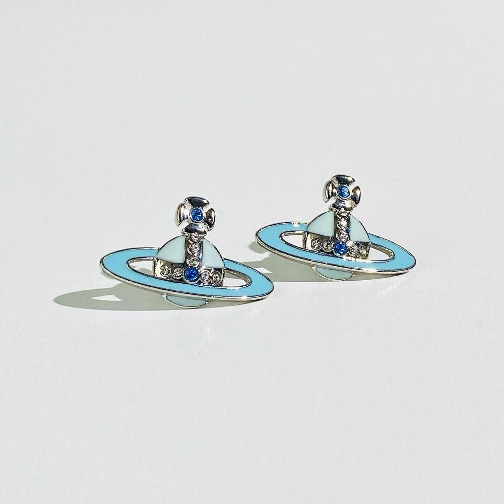 USNOW Khuyên Tai Thời Trang Hàn Quốc Sang Trọng Hai Màu Làm Quà Sinh Nhật