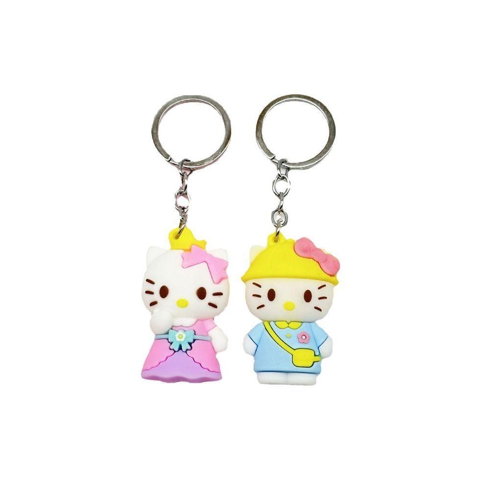 Aaron1 Móc Khóa Hình Mèo Kitty Xinh Xắn