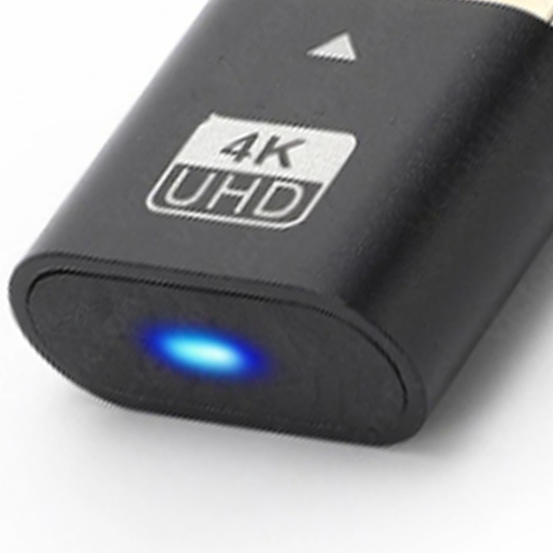 1 Giắc Chuyển Đổi HDMI-Compatible 4K Sang HDMI-Compatibl Có Đèn LED Cho Card Đồ Họa / PC / Laptop C