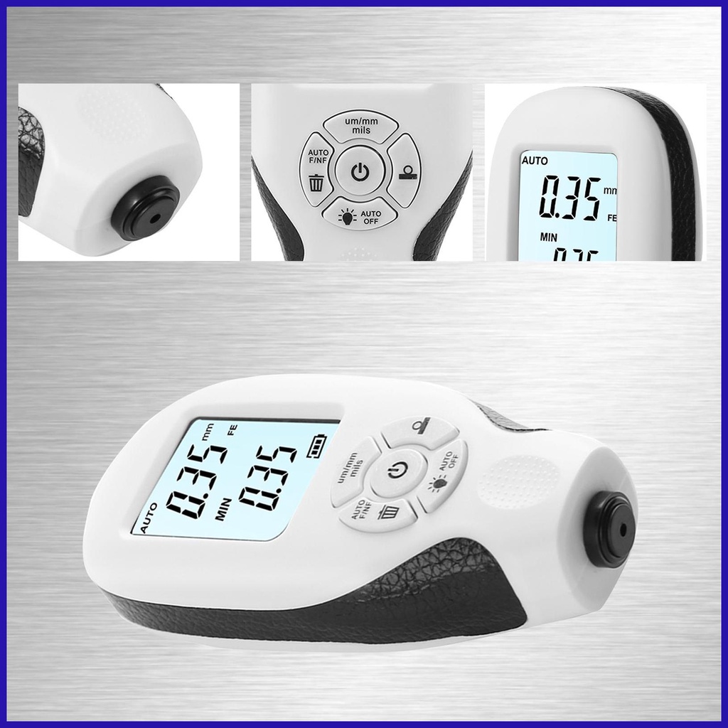 Máy Đo Độ Sâu Kỹ Thuật Số Màn Hình LCD Hiển Thị Nguồn Điện Cho Xe Hơi