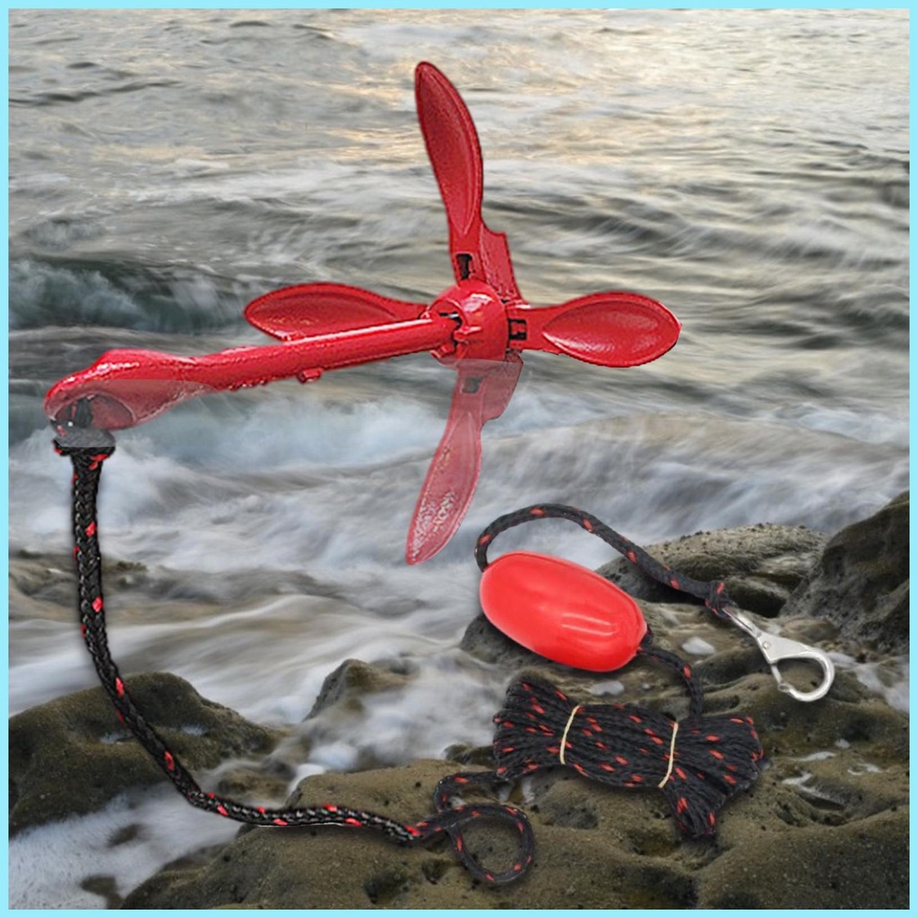 Mỏ Neo Bằng Thép Không Gỉ Có Thể Gập Lại Phù Hợp Cho Rocks San Hô / Cát / Phụ Kiện Tàu Thuyền Tdev