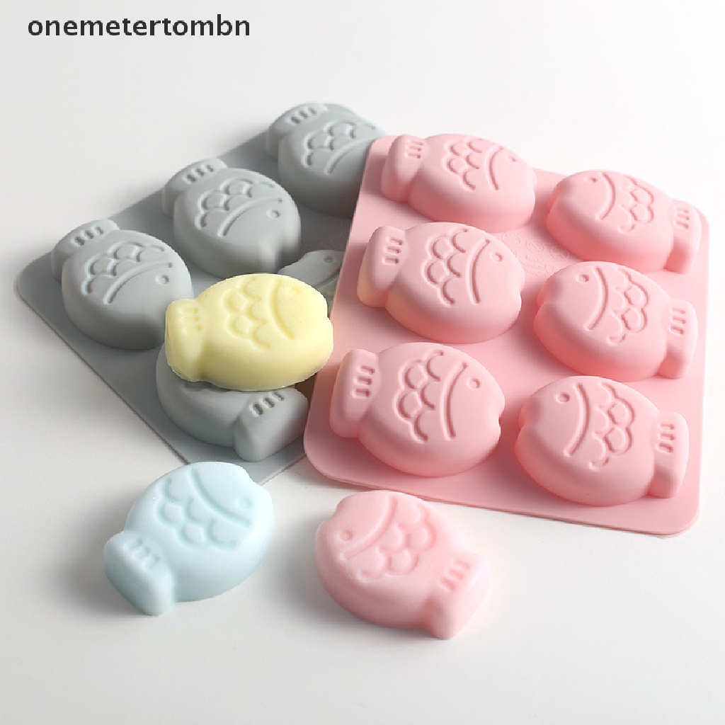 Khuôn Silicone Làm Xà Phòng Handmade Hình Cá