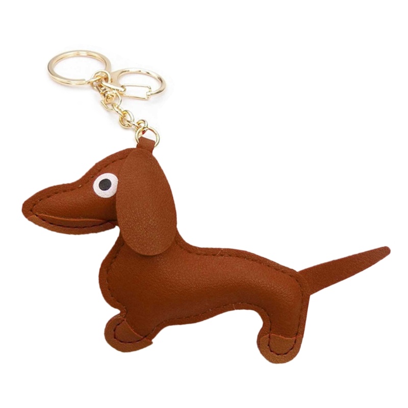 Móc Khóa Hình Chú Chó Dachshund Dễ Thương