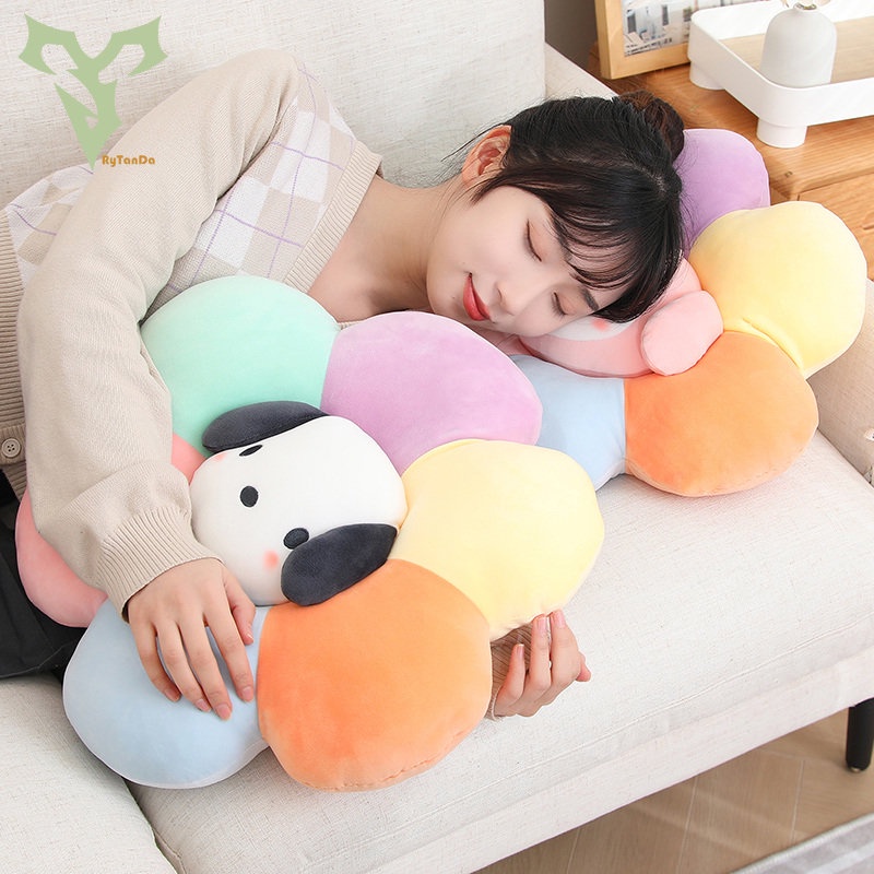 Thú Nhồi Bông Hình Sanrio Kuromi Melody Cinnamon Plushie 45cm Mềm Mại Trang Trí Nhà Cửa