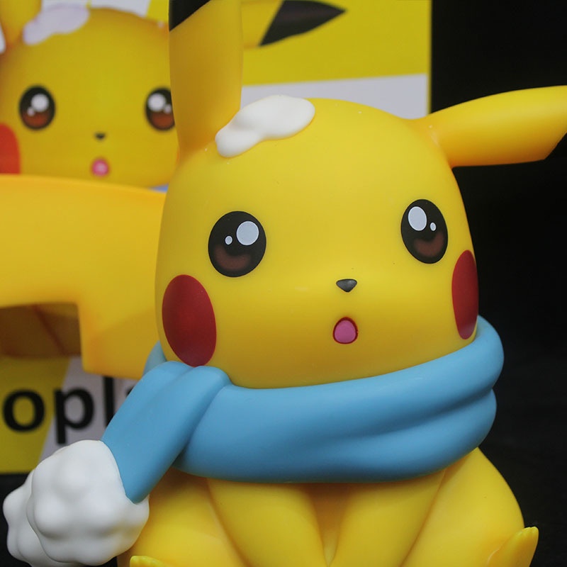 Mô Hình Nhân Vật Pikachu Trang Trí Giáng Sinh