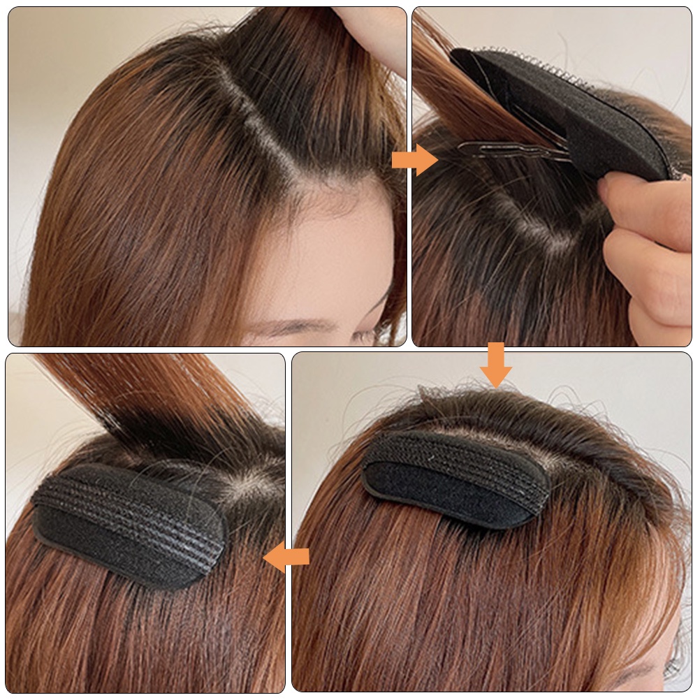 Hair Clip Women Korean Clips Fluffy Cushion Instant Volumizing Clamps Bangs Girl Miss