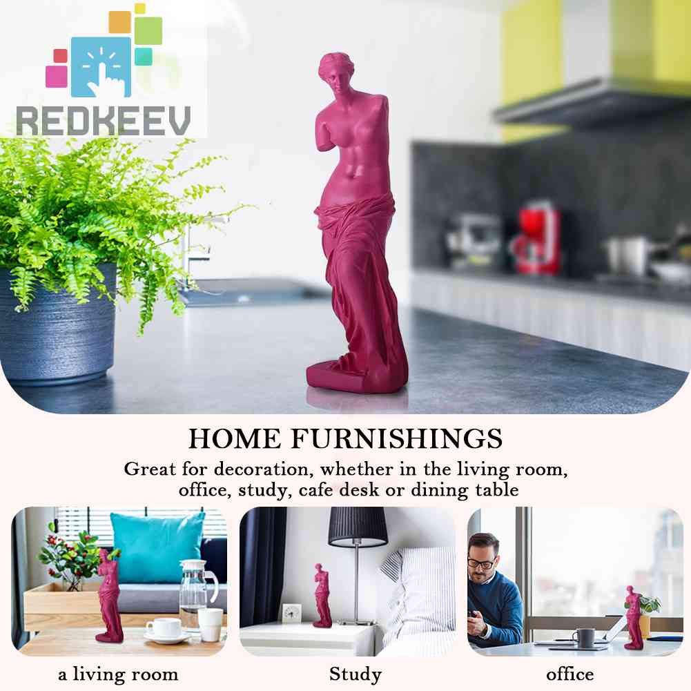 Tượng Điêu Khắc Thủ Công Phong Cách Bắc Âu Cổ Điển Trang Trí Nhà Cửa / Văn Phòng