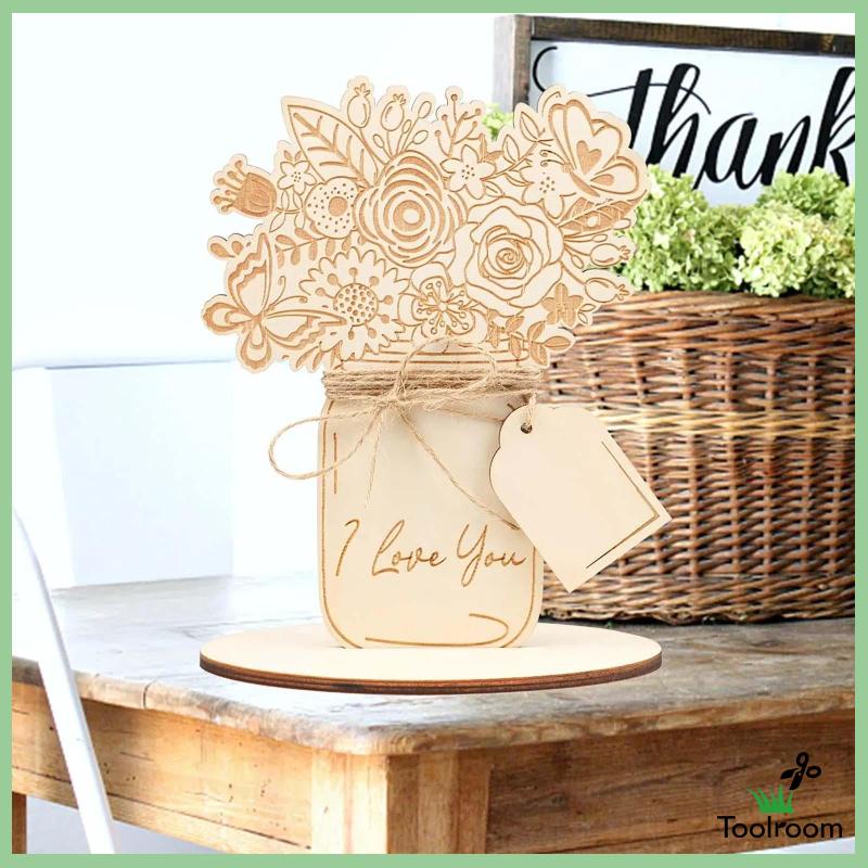 Thẻ Gỗ Chưa Hoàn Thành Dùng Làm Quà Tặng Sinh Nhật / Ngày Của Mẹ