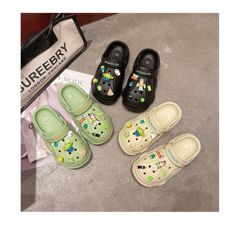 ISAHINI dép nữ dép bánh mì dép nữ dép đi trong nhà đế mềm chống trượt 15Z23041008