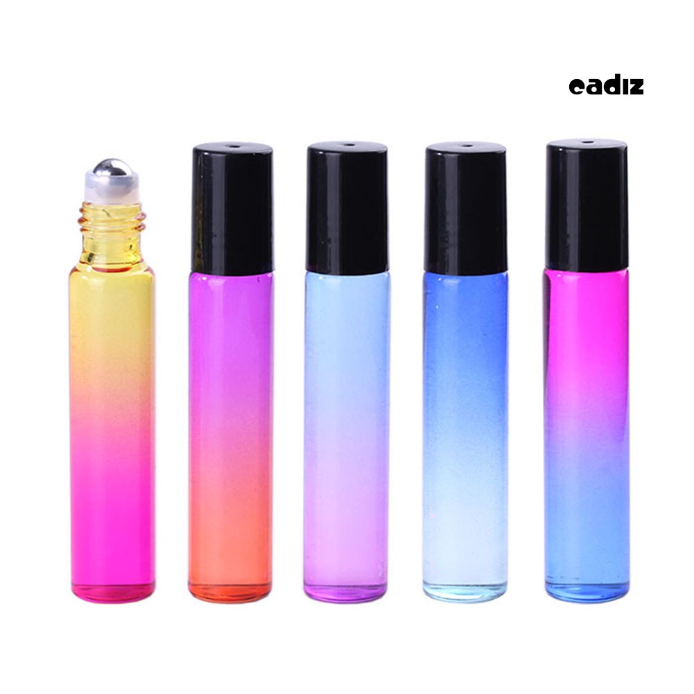 Bộ 5 Lọ Rỗng Đựng Tinh Dầu / Nước Hoa 10ml Nhiều Màu Sắc Tiện Dụng