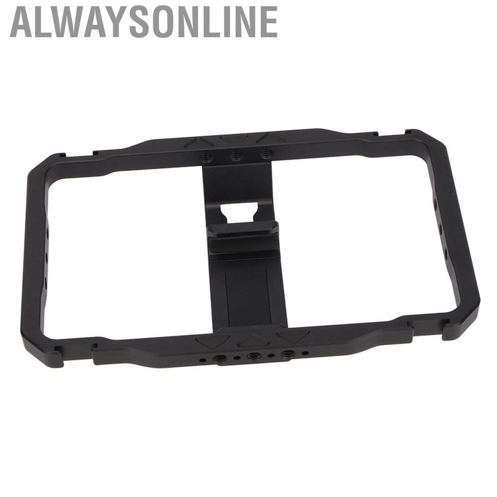 Alwaysonline Filmmaking Vlogging Case  Antishake Double Handle Smartphone Video Rig for Photography