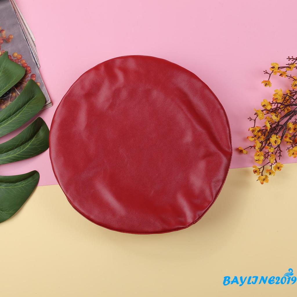 Mũ Beret Da Mỏng Dáng Tròn Phối Dây Rút Thời Trang Xuân Thu Cho Nữ