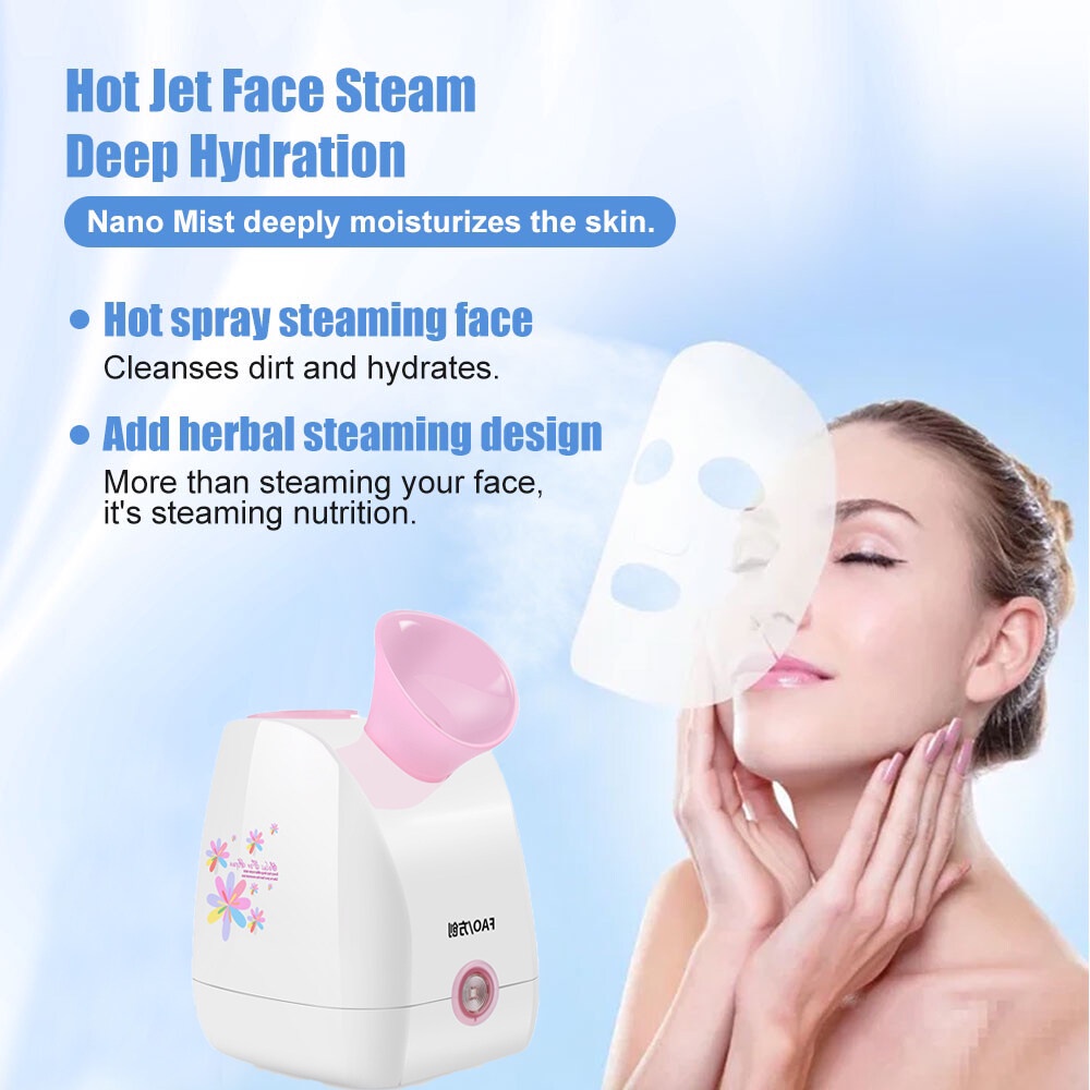 Máy Xông Hơi Mặt Mini Cao Cấp Công Nghệ Nano-STEAMSPRAY BEAUTY DEVICE