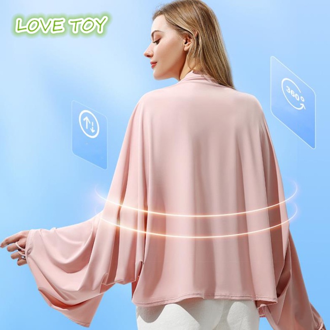 Áo Khoác Chống Nắng Bằng Lụa Lạnh Bảo Vệ Khỏi Tia uv Thời Trang Mùa Hè