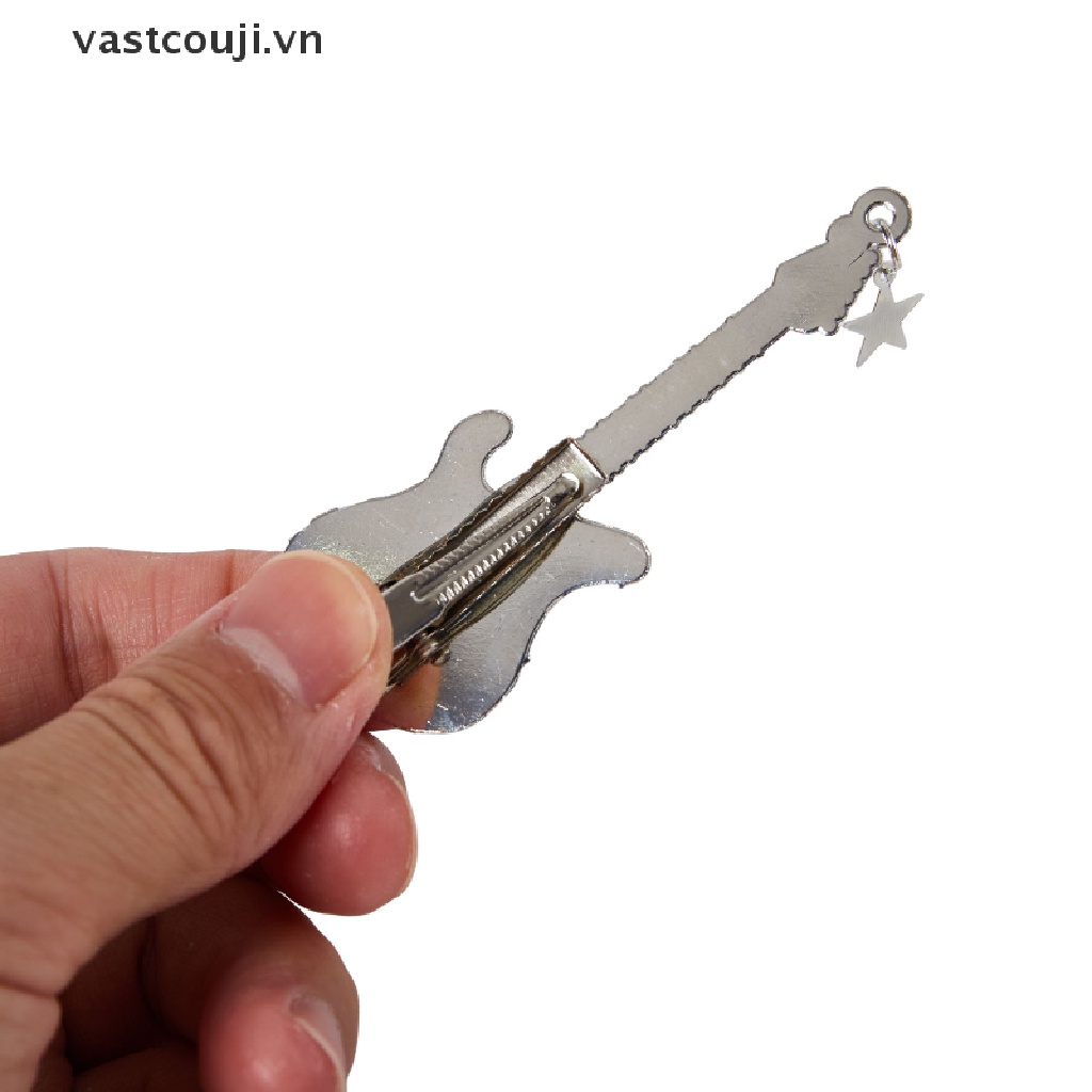 Kẹp Tóc Hình Ngôi Sao / Cây Đàn Guitar Ngọt Ngào Y2K Phong Cách Harajuku Lolita Nhật Bản Cho Nữ