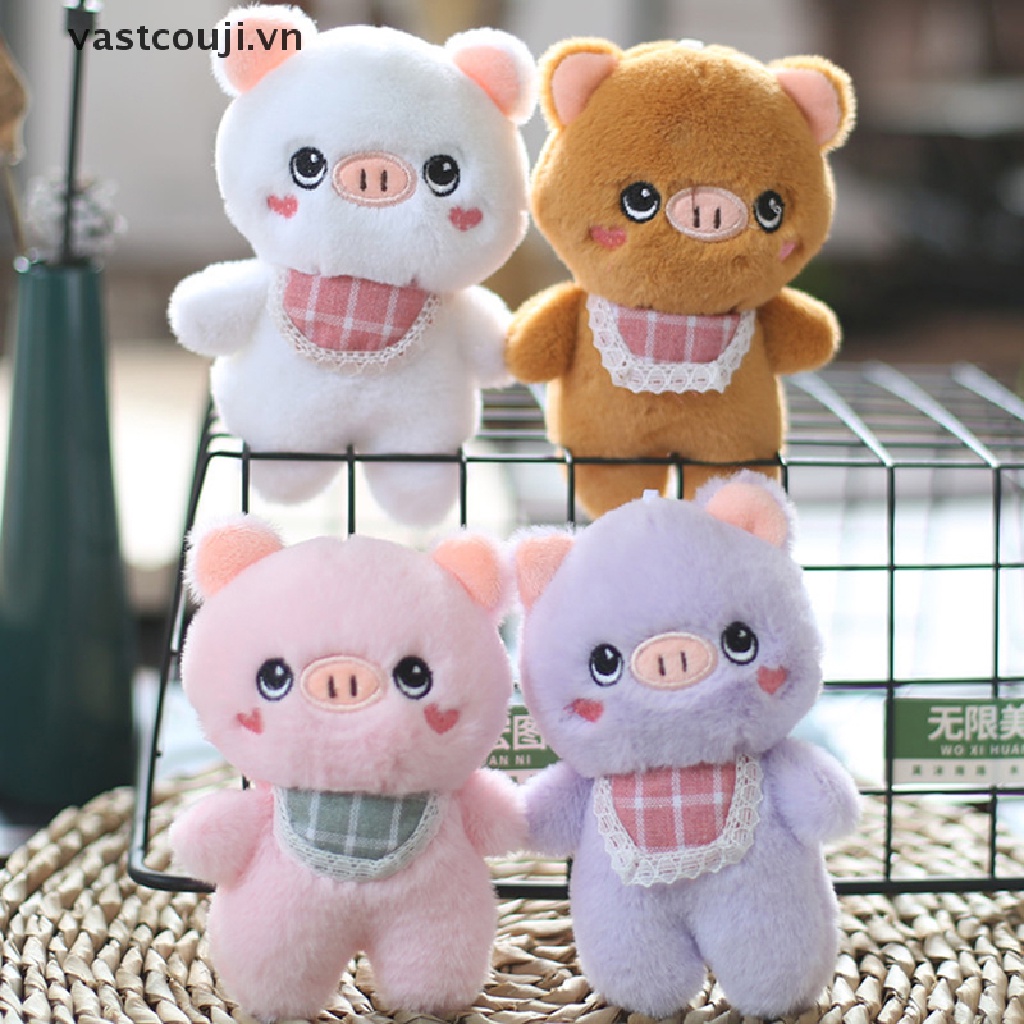 1 Móc Khóa Hình Heo Nhồi Bông Đáng Yêu