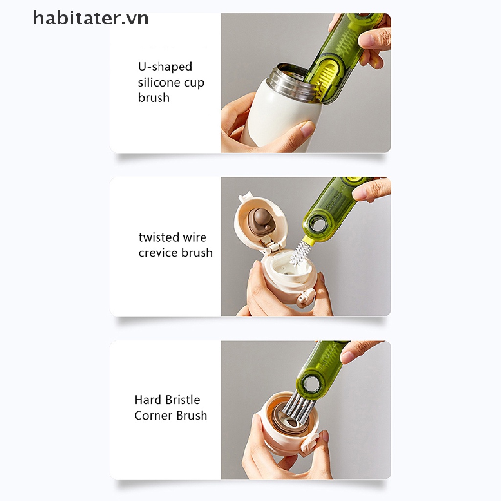 Cọ Vệ Sinh Bình Nước 3 Trong 1 Tiện Dụng Chất Lượng Cao