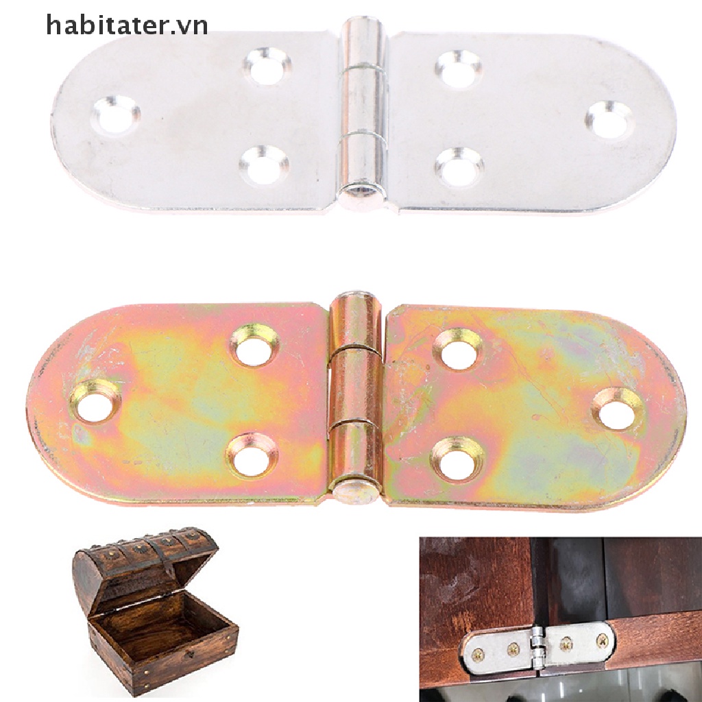 1 Bản Lề Cửa Bán Nguyệt 180 Độ Bằng Kim Loại Chất Lượng Cao