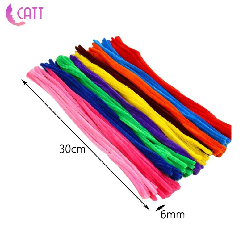 [Dadada1] 500 Miếng Vải Chenille Mềm Làm Sạch Ống Nước Đồ Chơi Giáo Dục Cho Trẻ DIY