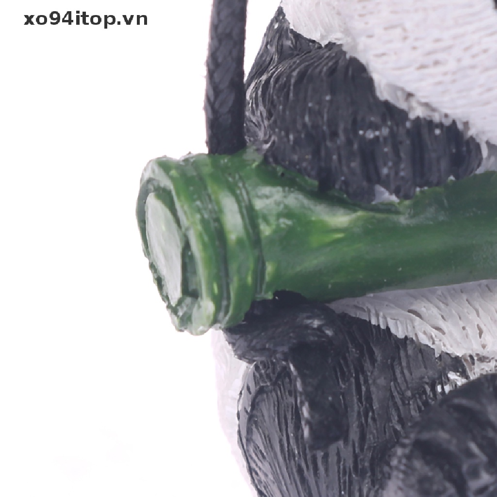 Phụ Kiện Treo Trang Trí Gương Chiếu Hậu Xe Hơi Hình Gấu Trúc Dễ Thương