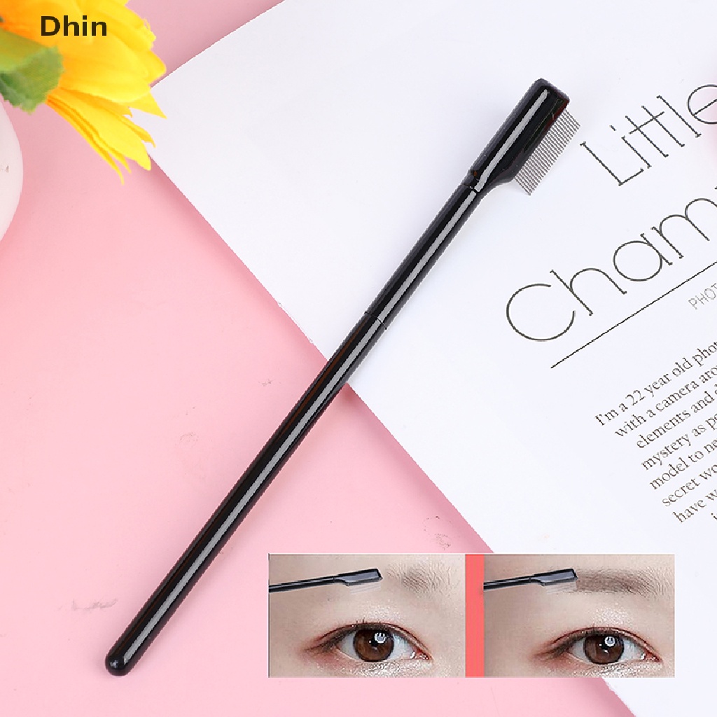 1 Lược Chải Lông Mày / Lông Mi Bằng Thép Tiện Dụng