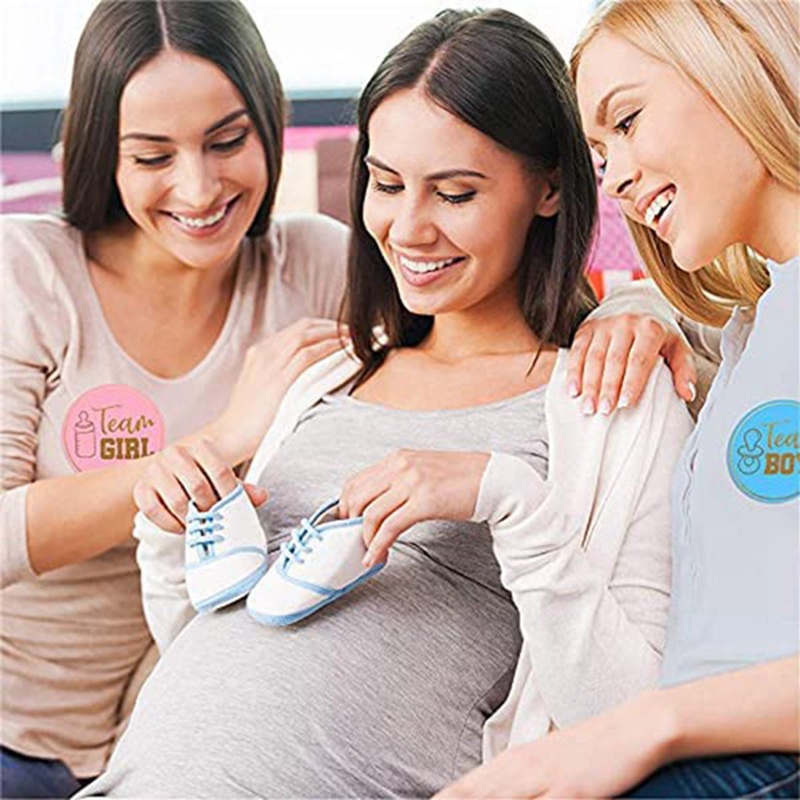 Bộ 48 Miếng Dán Trang Trí In Chữ Team Boy &amp; Team Xinh Xắn