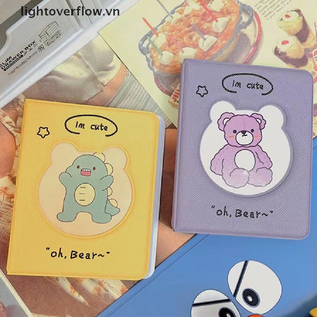 Album Đựng Ảnh 32 Ngăn 3 Inch Hình Trái Tim Xinh Xắn