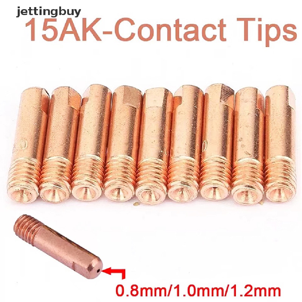 Bộ 13 Đầu Khò Gas 0.8 / 1.0 / 1.2mm Cho Mỏ Hàn 15AK MIG