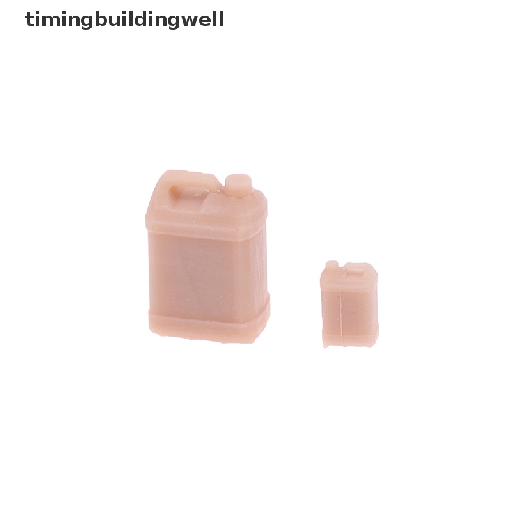 Mô Hình Thùng Dầu Diorama Không Màu Bằng Nhựa Resin 1 / 64
