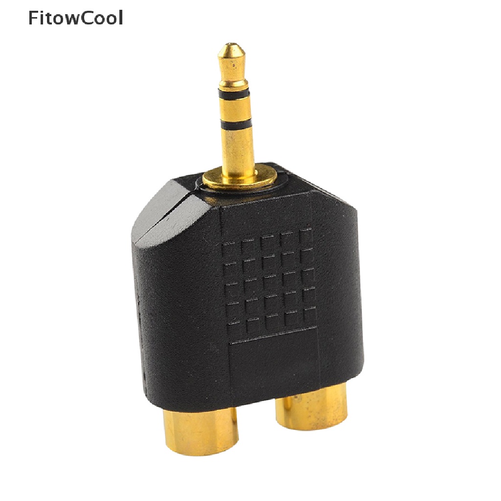 1 Giắc Cắm Âm Thanh Mạ Vàng Chuyển Đổi Từ male Sang 2 RCA female jack 3.5mm1 Giắc Cắm Âm Thanh Nổi Mạ Vàng Chuyển Đổi Từ male Sang 2 RCA female jack Y 3.5mm1 Quái Vật Mạ Vàng 1pc