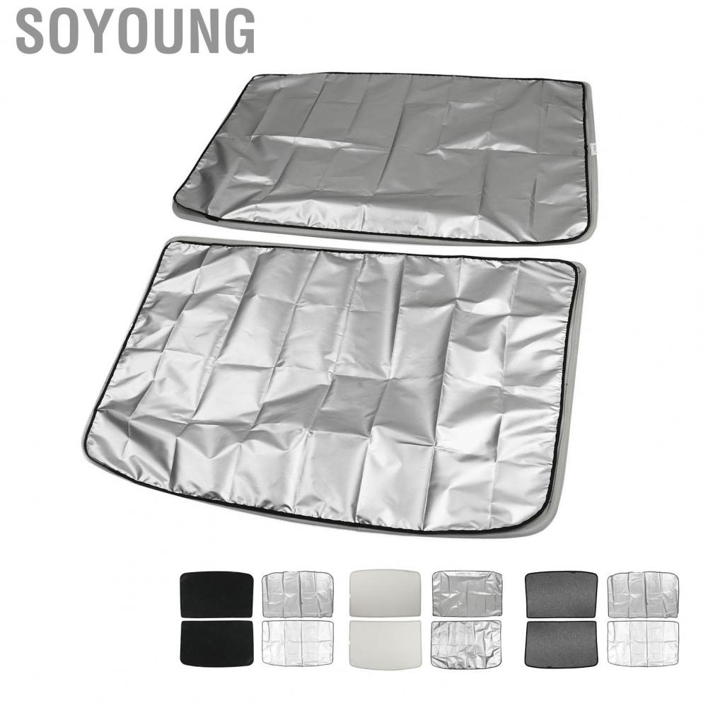 Soyoung Glass Roof Sunshade  Easy Installation Sun Reflection UV Protection and Insulation for Car