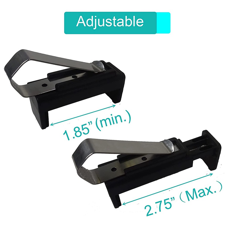 Set 2 Giá Đỡ Kẹp Mở Cửa Ga-Ra Điều Khiển Từ Xa Cho Xe Hơi