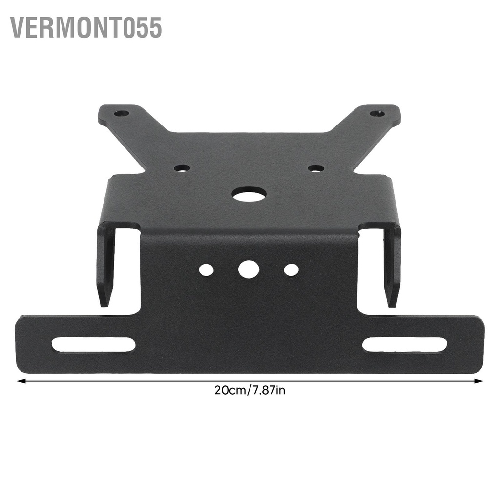 Vermont055 Khung giữ biển số xe máy bằng thép carbon cố định có đèn LED thay thế cho SUZUKI SV650 2016‑2021